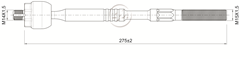 ARTICULAÇÃO AXIAL - DIREITO / ESQUERDO - HIDRÁULICO : BA8205