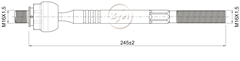 ARTICULAÇÃO AXIAL - DIREITO / ESQUERDO : BA8297